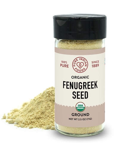 Pure Indian Foods Organic Fenugreek Seed Ground