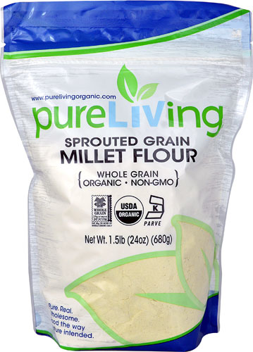 Pure Living Organic Sprouted Grain Millet Flour