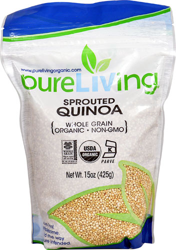 Pure Living Organic Sprouted Quinoa