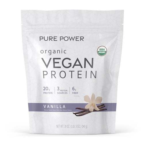 Pure Power Organic Vegan Protein Vanilla