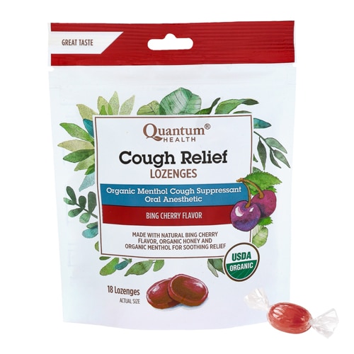 Quantum Health Cough Relief Bing Cherry