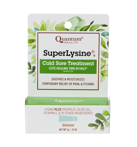 Quantum Health Super Lysine + Cold Sore Treatment