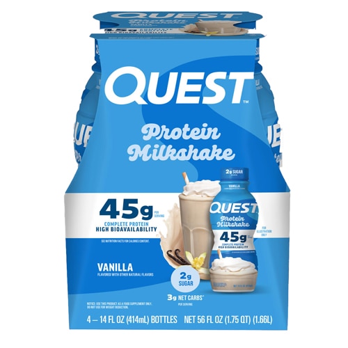 Quest Nutrition 45g Protein Milkshake Vanilla