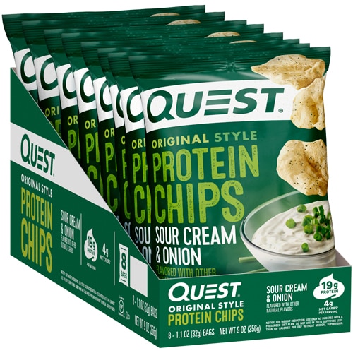 Quest Nutrition Original Style Protein Chips Sour Cream & Onion