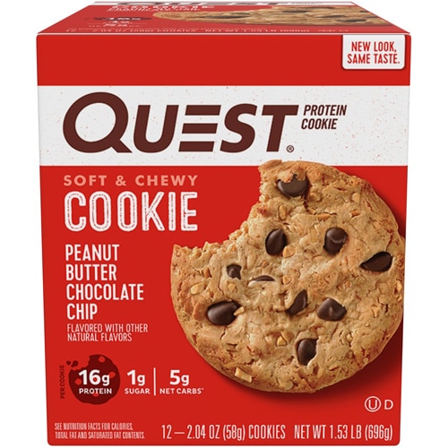 Quest Nutrition Protein Cookie Peanut Butter Chocolate Chip