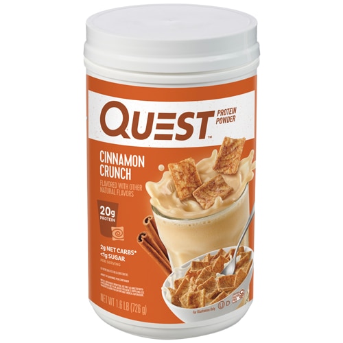 Quest Nutrition Protein Powder Cinnamon Crunch