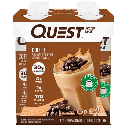 Quest Nutrition Protein Shake Coffee