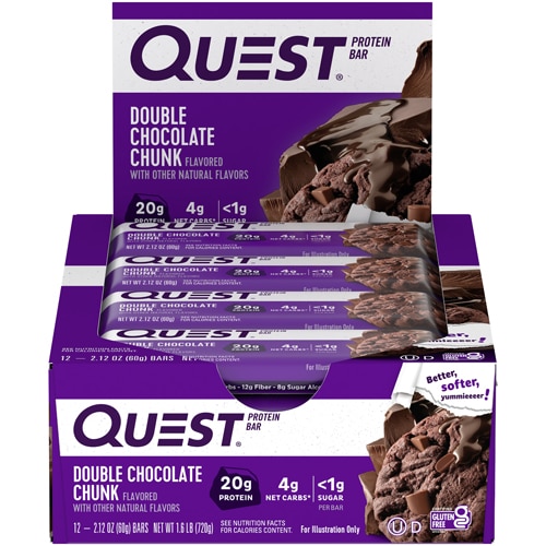 Quest Nutrition Quest Protein Bar Double Chocolate Chunk