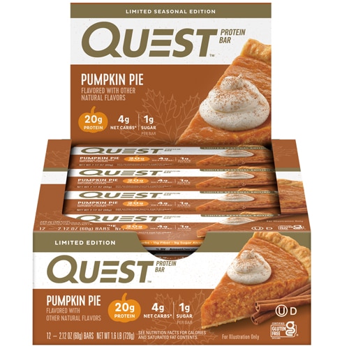 Quest Nutrition Quest Protein Bar Pumpkin Pie