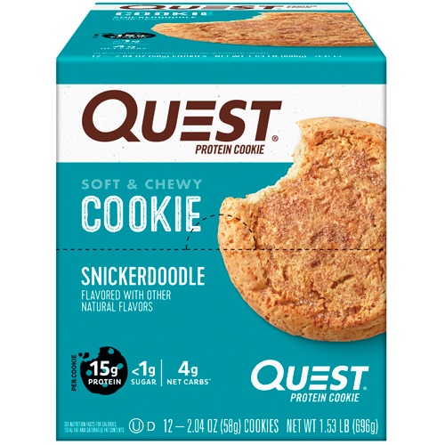 Quest Nutrition Quest Protein Cookies Snickerdoodle