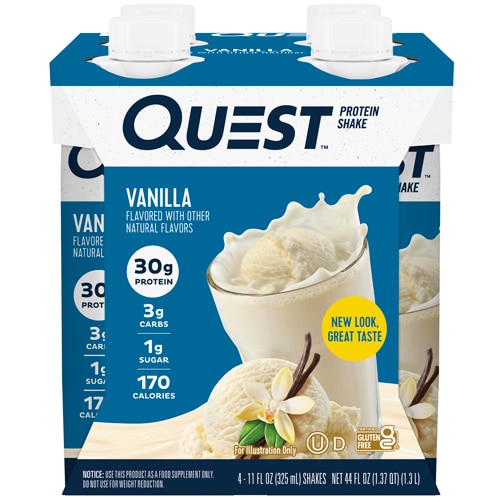 Quest Nutrition Quest Protein Shakes Vanilla