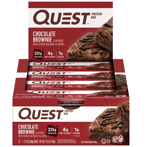 Quest Nutrition QuestBar Protein Bar Chocolate Brownie