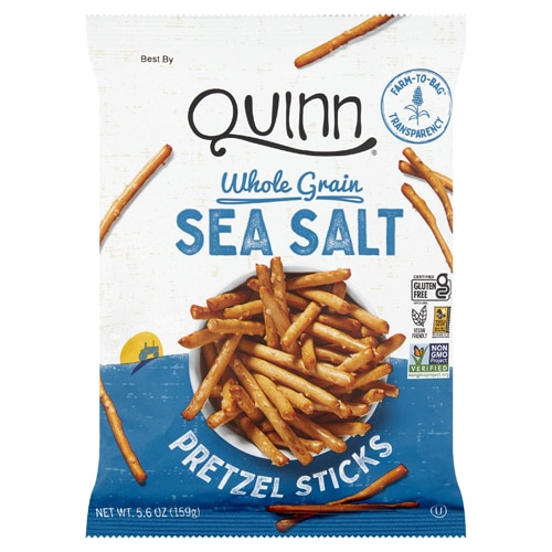 Quinn Snacks Classic Pretzel Sticks Sea Salt