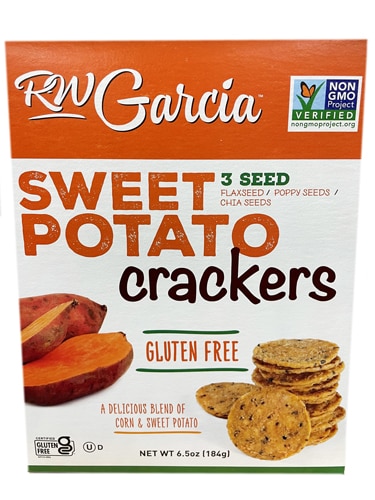 R. W. Garcia 3 Seed Sweet Potato Crackers