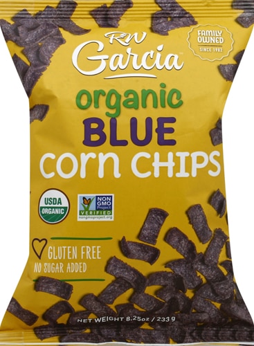 R. W. Garcia Organic Corn Chips Blue Corn