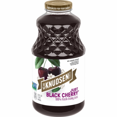 R.W. Knudsen Family 100% Juice Just Black Cherry