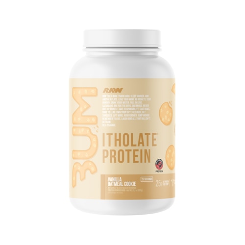 RAW Nutrition Bum Itholate Protein Powder Vanilla Oatmeal Cookie