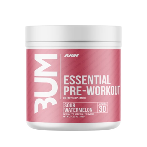 RAW Nutrition Essential Pre-Workout Sour Watermelon