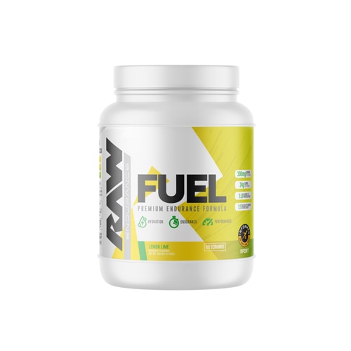 RAW Nutrition Fuel Premium Endurance Formula Informed Sport Certified - 60 servings Lemon Lime