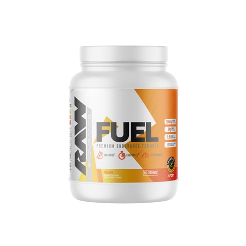 RAW Nutrition Fuel Premium Endurance Formula - Informed Sport Certified - 60 servings Orange