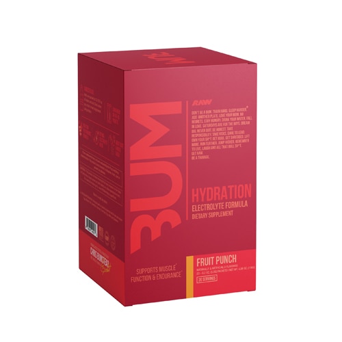 RAW Nutrition Hydrate Electrolyte Formula Fruit Punch