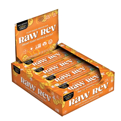 RAW REV Plant-Based Protein Bar Creamy Peanut Butter & Sea Salt