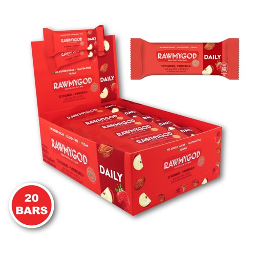 RAWMYGOD Functional Bar Vitamins & Minerals Daily