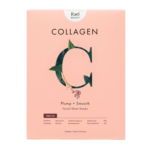 Rael Beauty Collagen Facial Sheet Masks