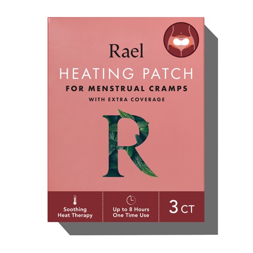Rael Heating Patch For Menstrual Cramps With Extra Coverage