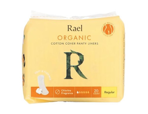 Rael Organic Cotton Menstrual Liner Pads