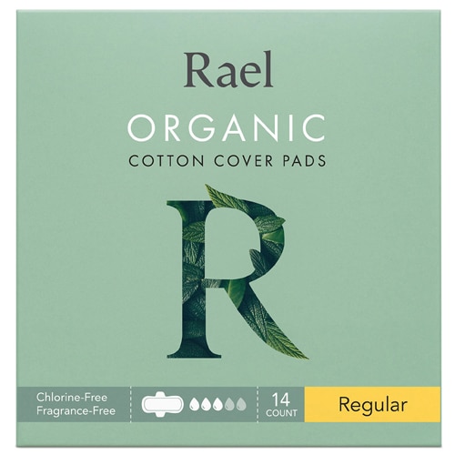 Rael Organic Cotton Menstrual Regular Pads