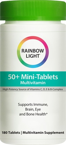 Rainbow Light 50 plus Mini-Tablets Multivitamin