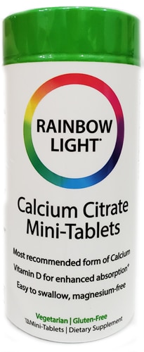 Rainbow Light Calcium Citrate Mini-Tablets