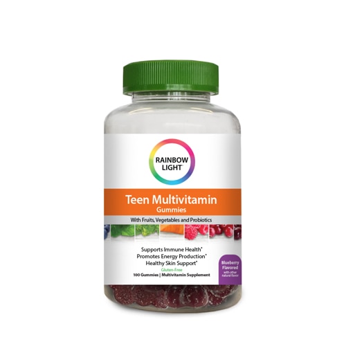 Rainbow Light Teen's Multivitamin Gummies Blueberry