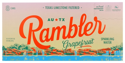 Rambler Sparkling Water Grapefruit