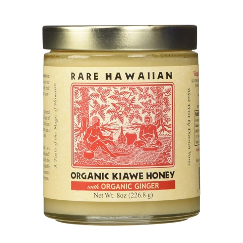 Rare Hawaiian Organic Kiawe Honey Ginger