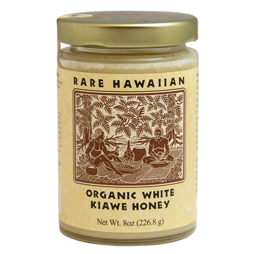 Rare Hawaiian Organic Kiawe Honey White