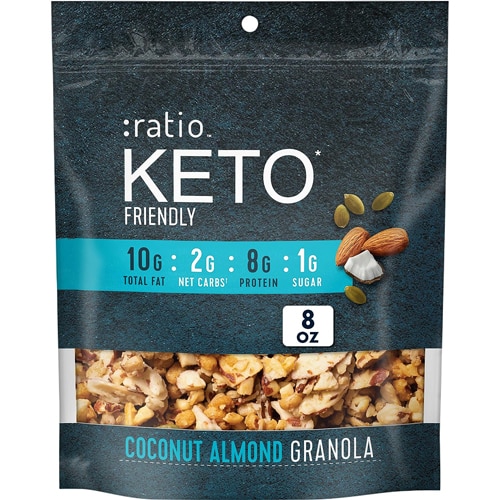 Ratio Keto Granola Coconut Almond