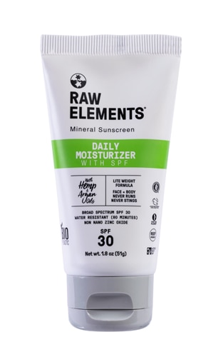 Raw Elements Mineral Sunscreen Daily Moisturizer with SPF 30