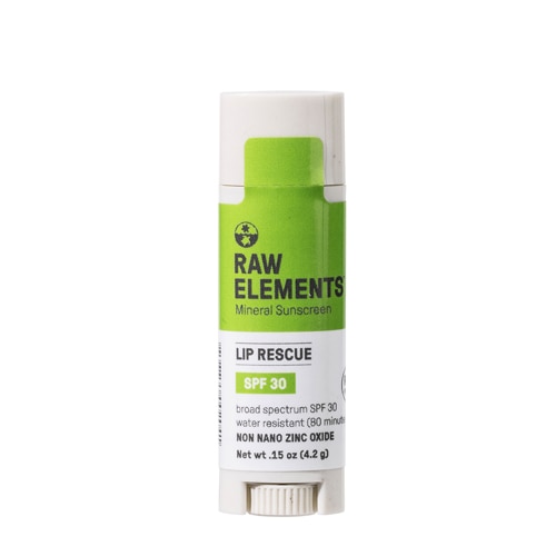 Raw Elements Mineral Sunscreen Lip Rescue SPF 30