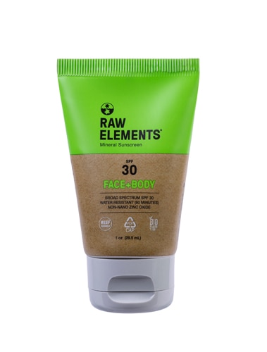 Raw Elements Mineral Sunscreen for Face and Body - SPF 30