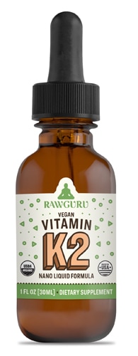 RawGuru Organic Nano Vitamin K2 Supplement Tincture