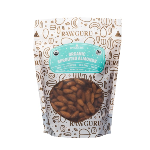 RawGuru Organic Sprouted Almonds