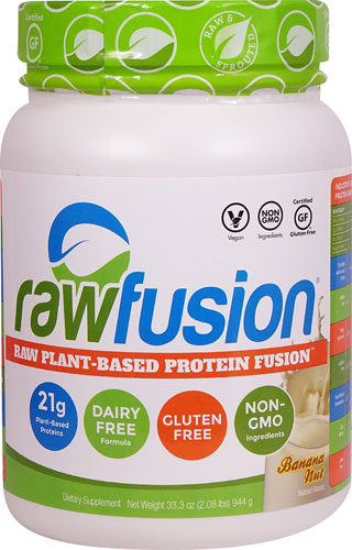 Rawfusion Plant-Based Protein Fusion Banana Nut