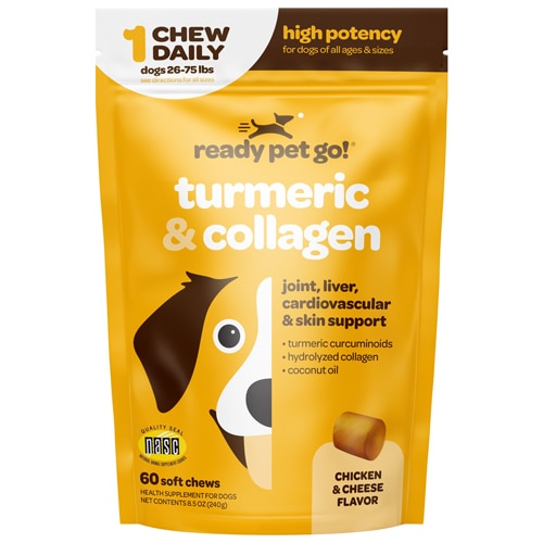 Ready Pet Go! Turmeric & Collagen for Dogs Chicken & Cheese