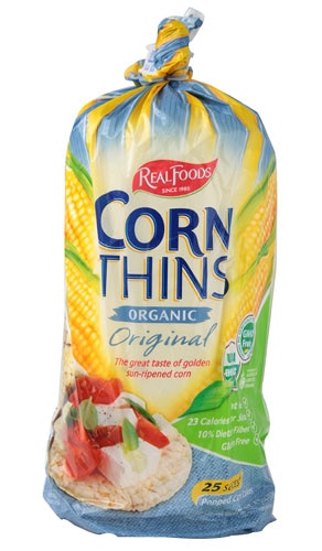 Real Foods Organic Corn Thins Original