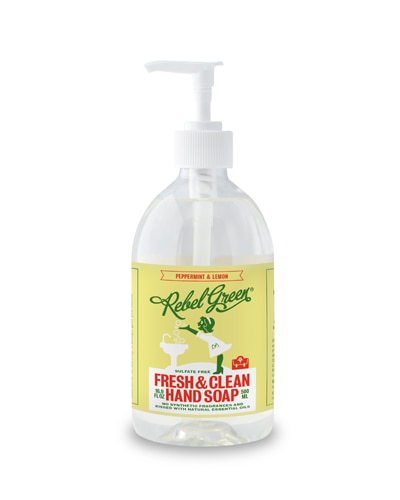 Rebel Green Fresh & Clean Hand Soap Peppermint Lemon