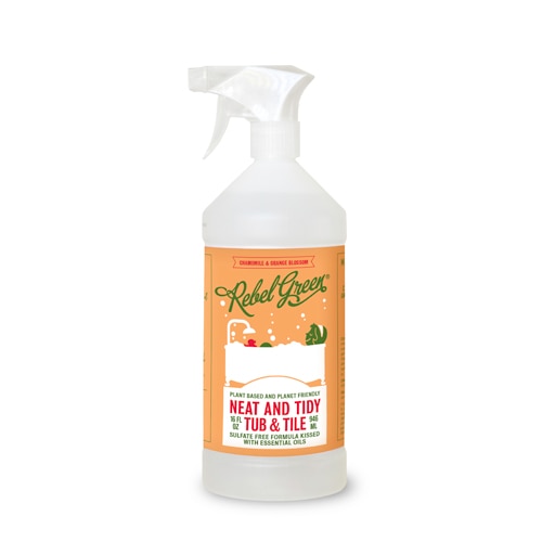 Rebel Green Neat And Tidy Tub & Tile Cleaner Chamomile & Orange Blossom