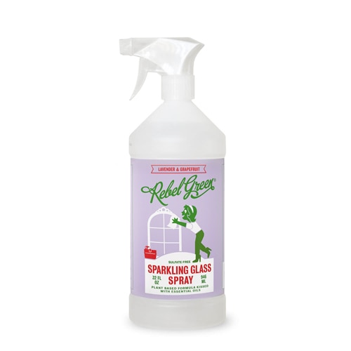 Rebel Green Sparkling Glass Spray Lavender & Grapefruit