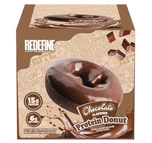 Redefine Foods Protein Donut Chocolate